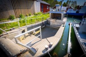 Arbetsbåt sjötaxi stockholm