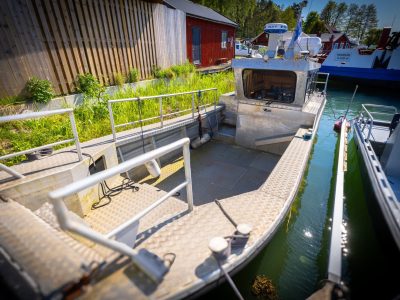 Arbetsbåt sjötaxi stockholm